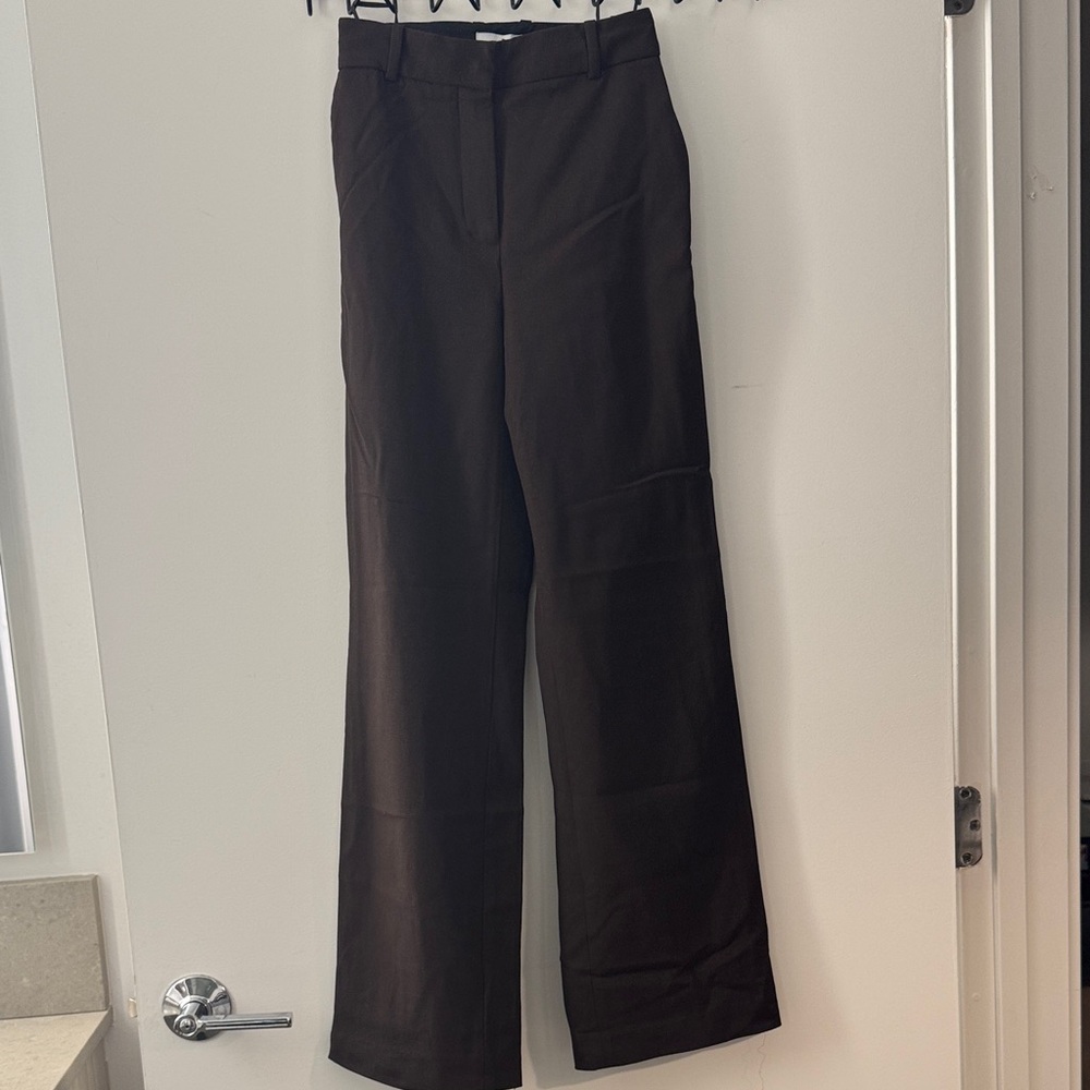 Babaton Dark Brown Women's Trousers